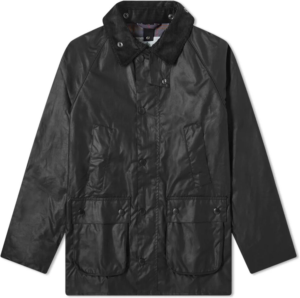 Barbour Men's Sl Bedale Jacket - White Label in Black, Size Medium