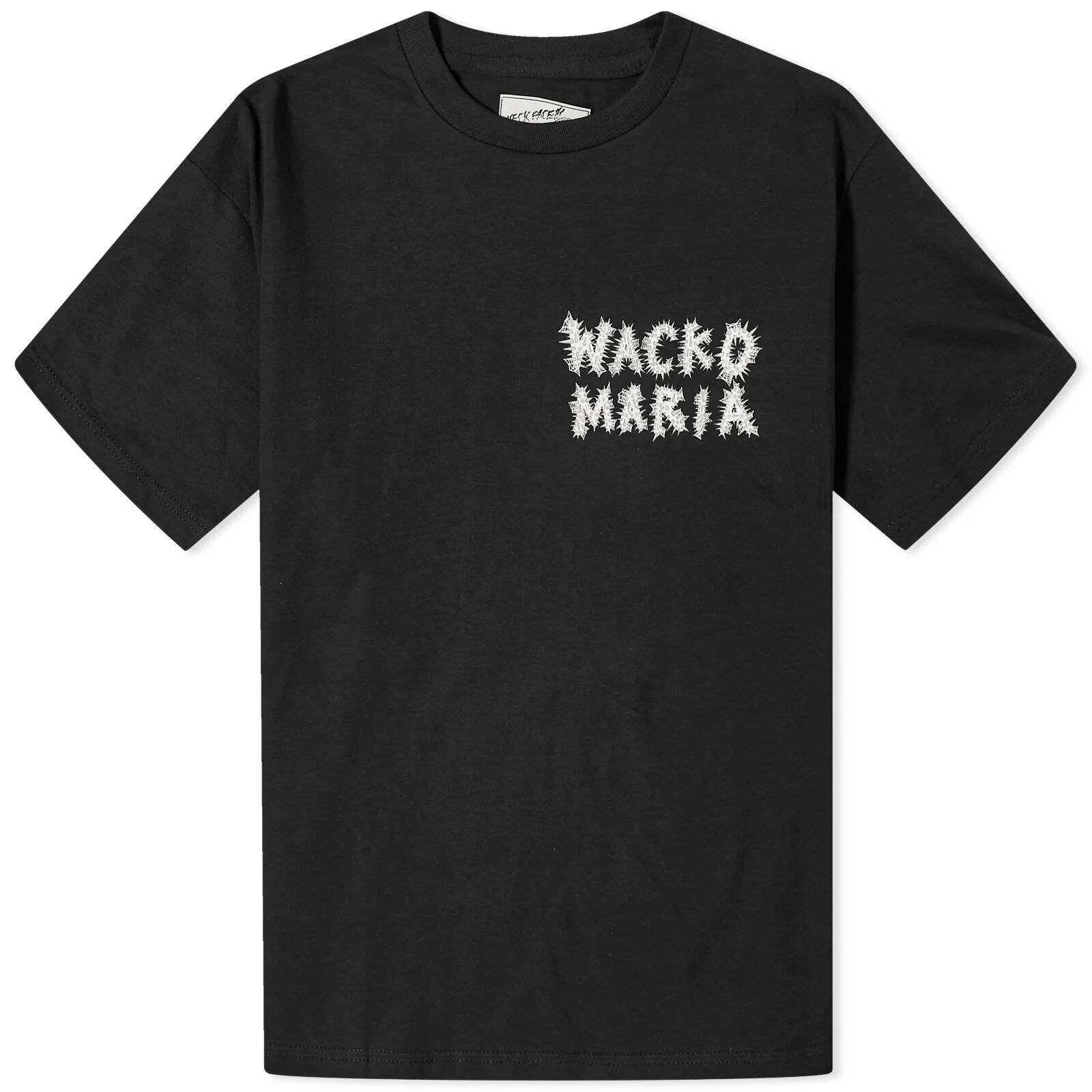 Wacko Maria Men's x Neckface Type 5 T-Shirt in Black, Size Small