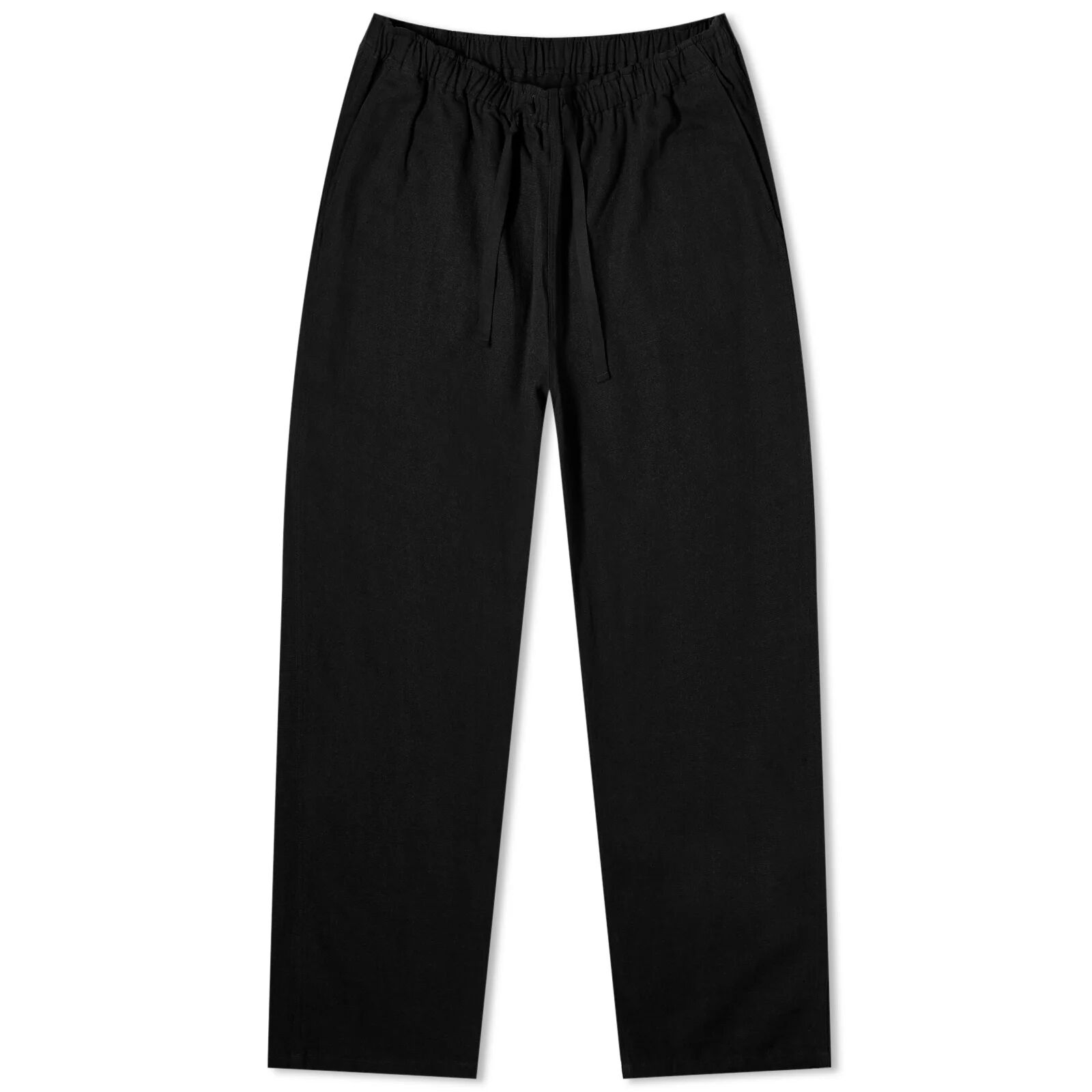 South2 West8 Men's String Cuff Slack Pant in Black, Size Large