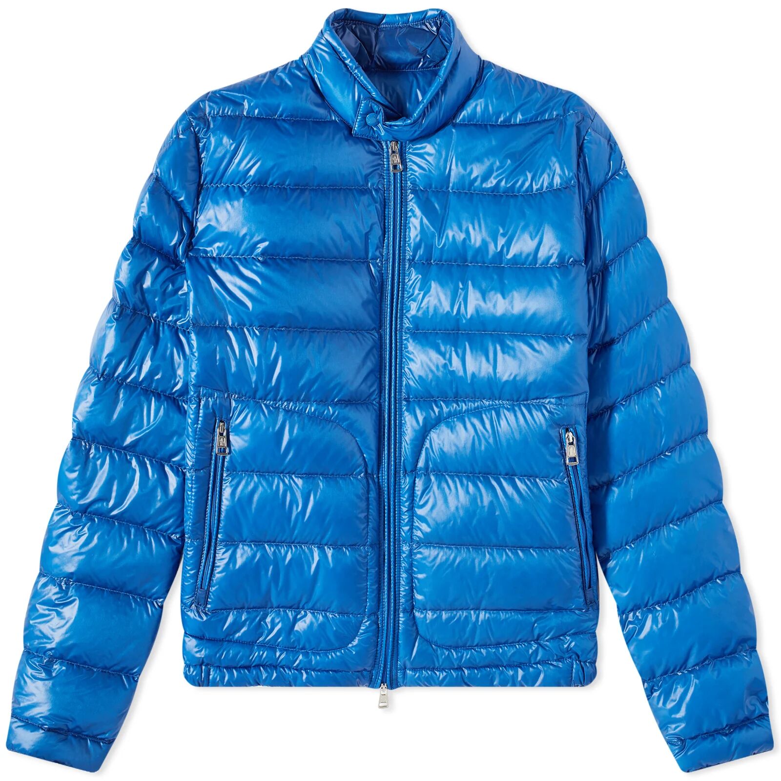 Moncler Men's Acorus Down Jacket in Blue, Size XX-Large