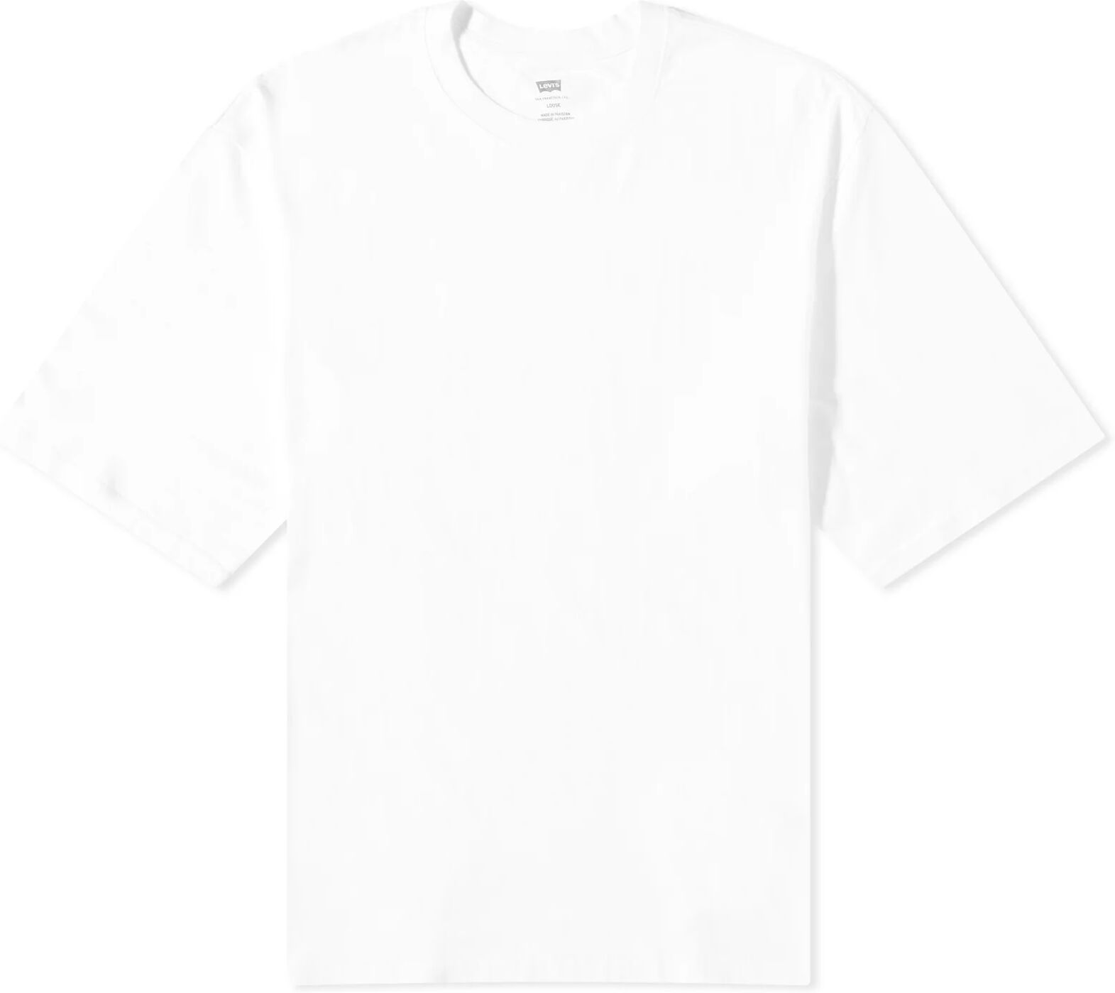 Levi’s Collections Men's Levis Vintage Clothing The Half Sleeve T-Shirt in Bright White, Size Small