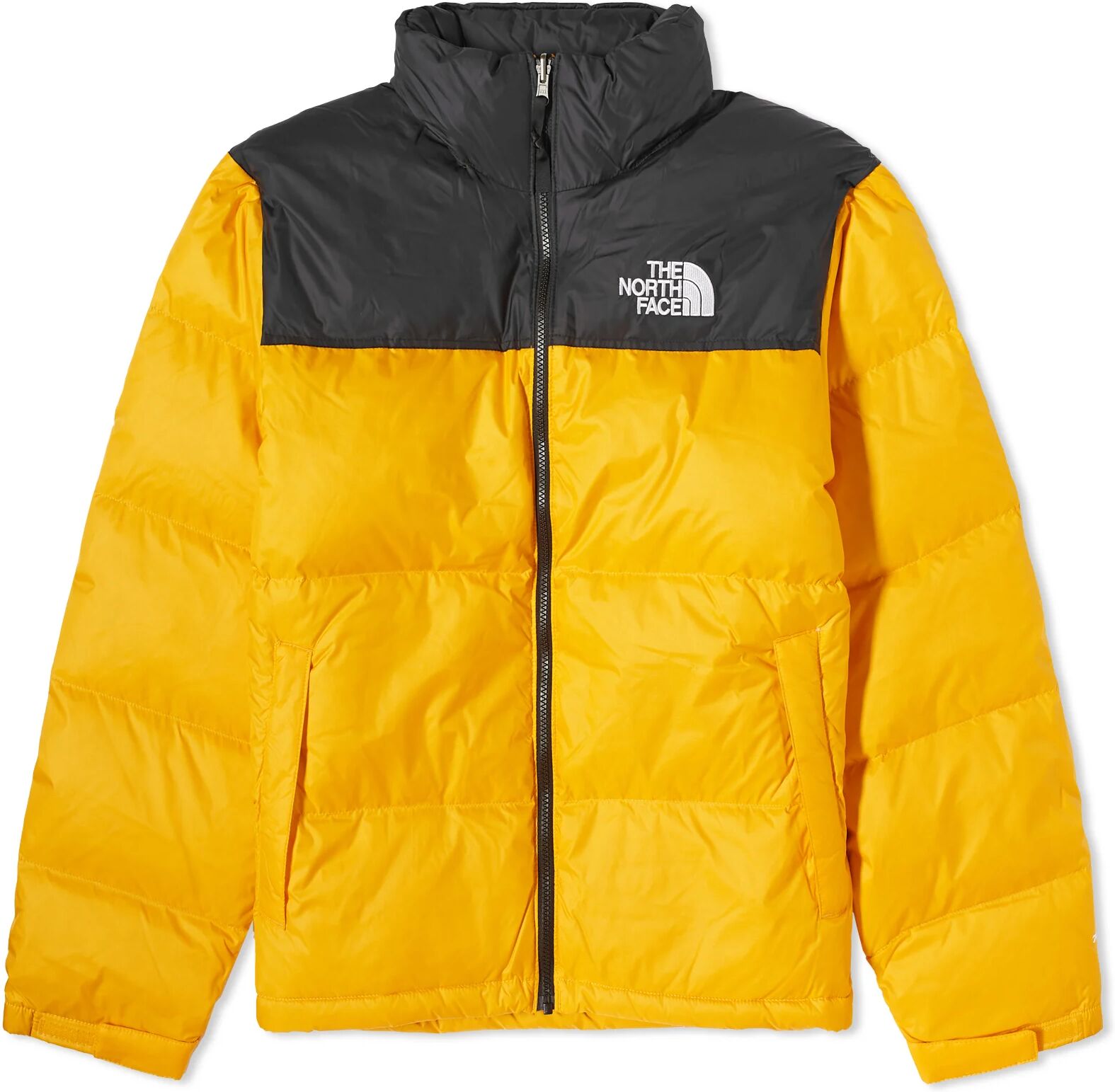 The North Face Men's 1996 Retro Nuptse Jacket in Summit Gold/Tnf Black, Size Small