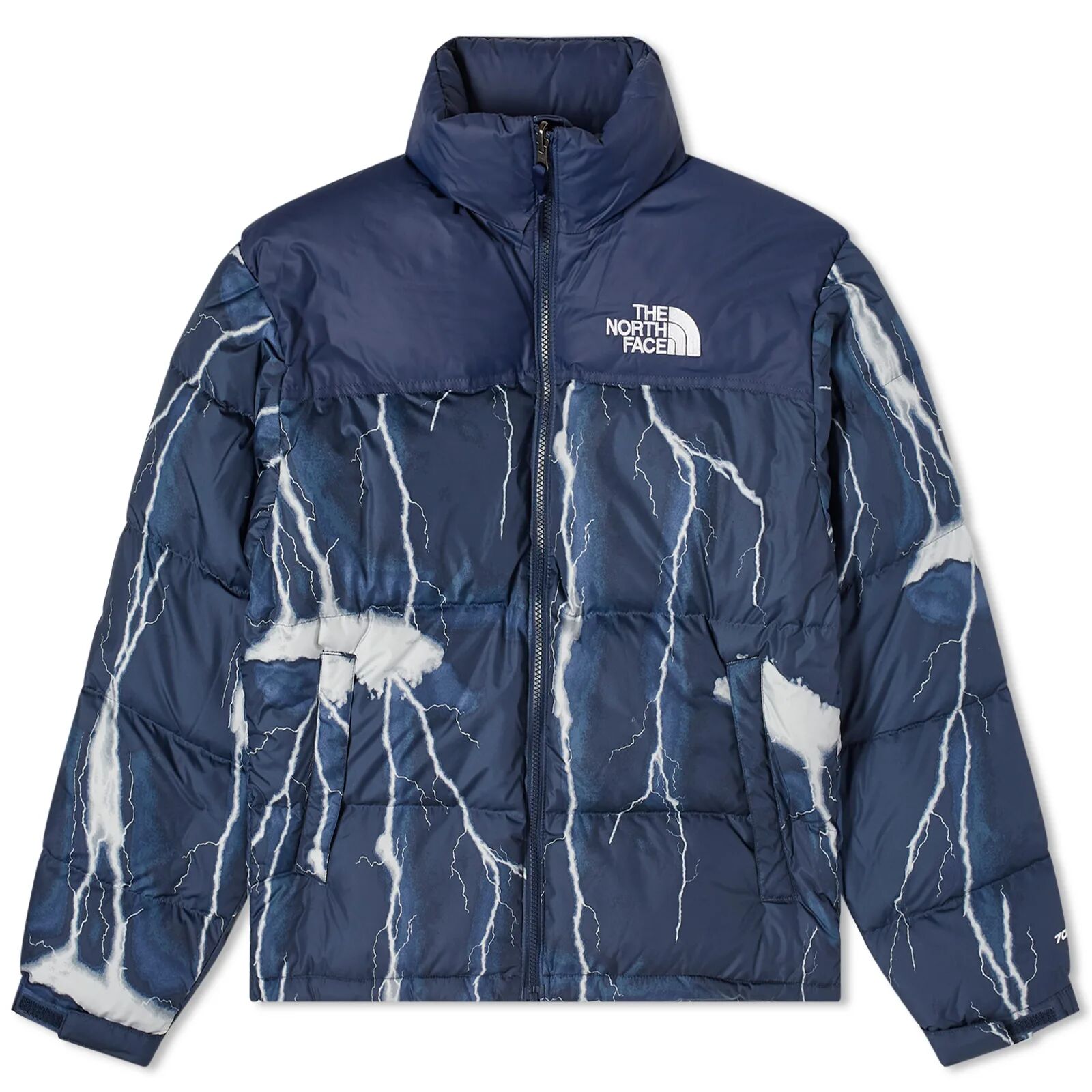 The North Face Men's 1996 Retro Nuptse Jacket in Summit Navy/Tnf Lightning, Size X-Small