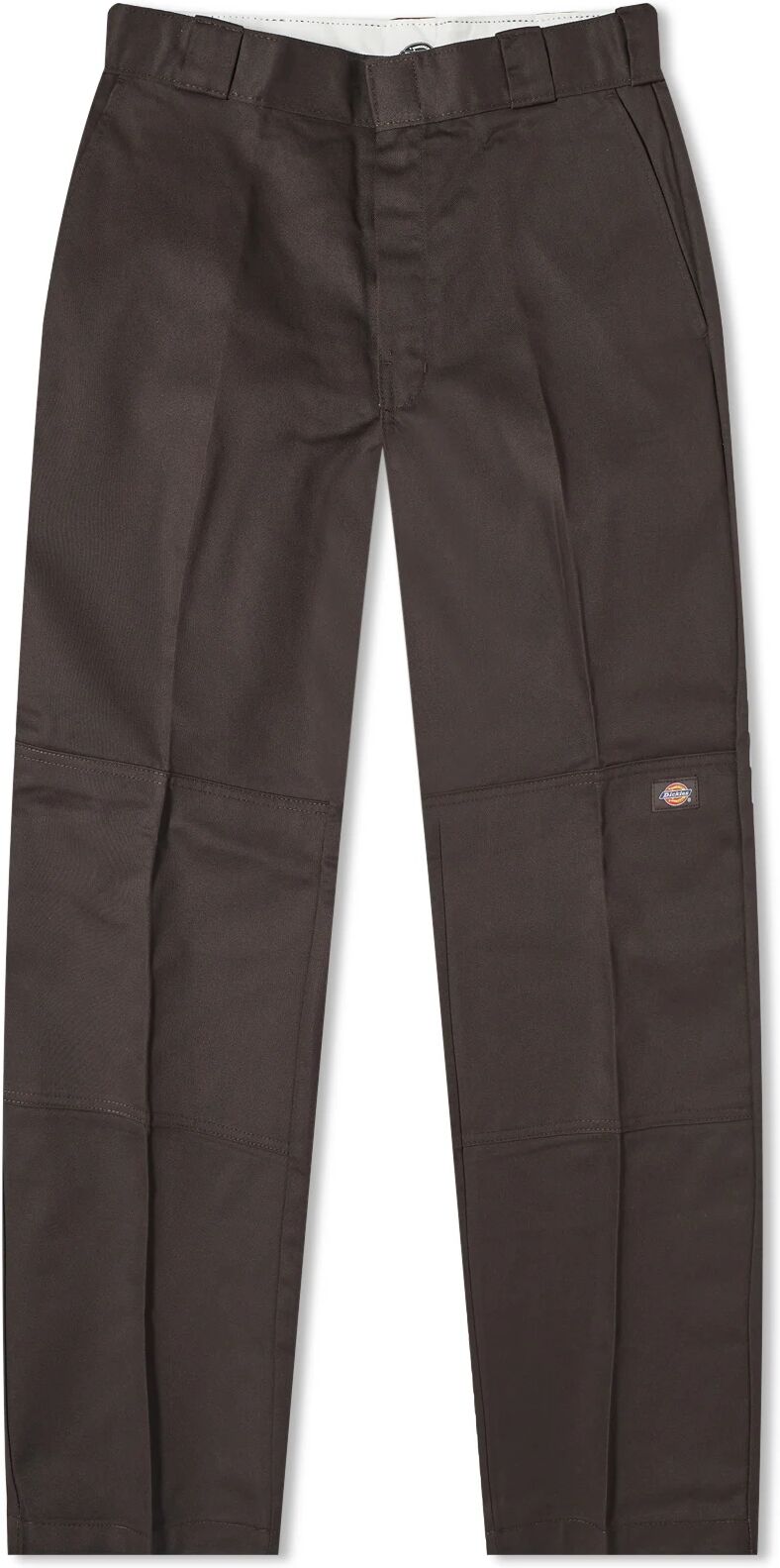 Dickies Men's Double Knee Pant in Dark Brown, Size X-Large