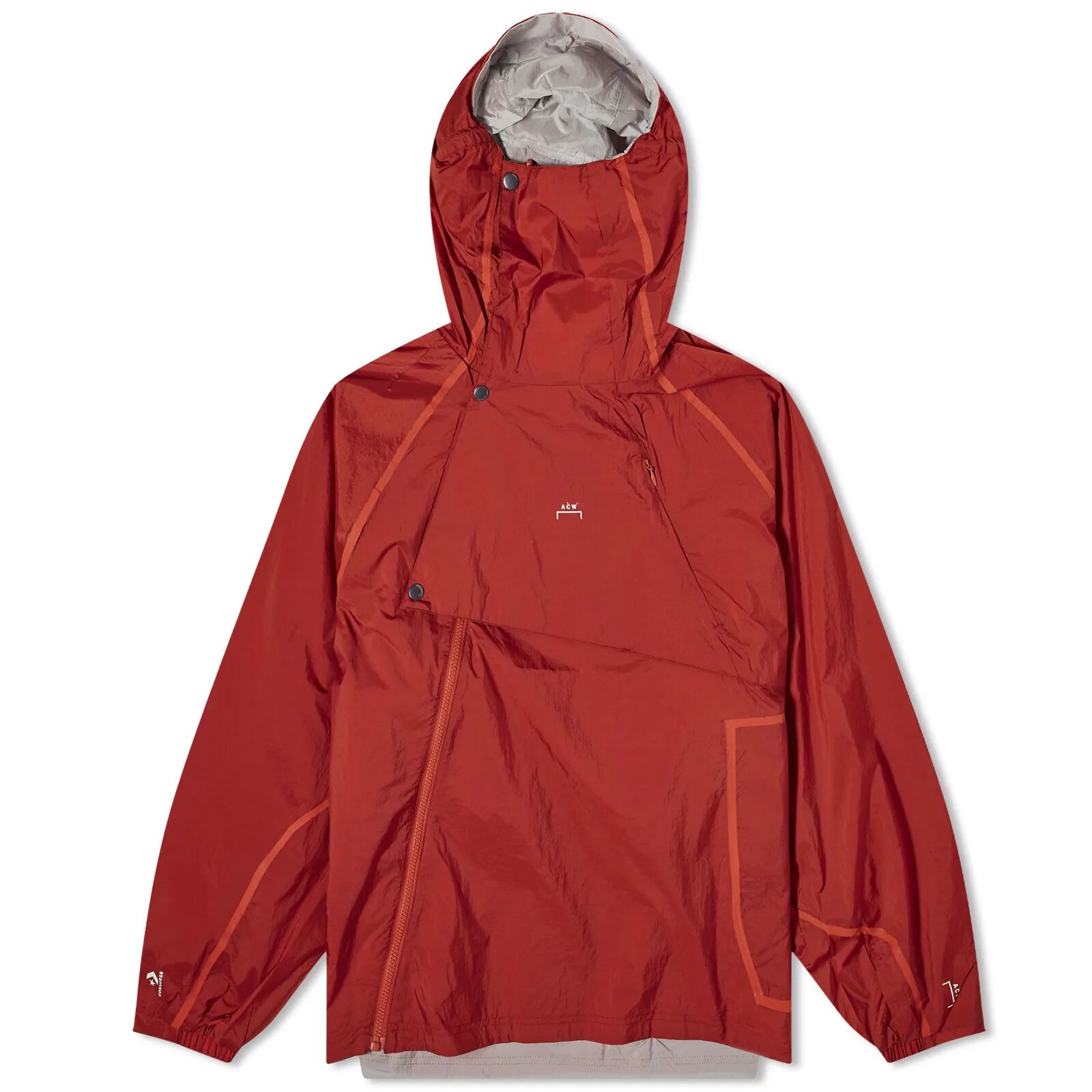 Converse x A-COLD-WALL* Wind Jacket in Rust Oxide, Size Medium