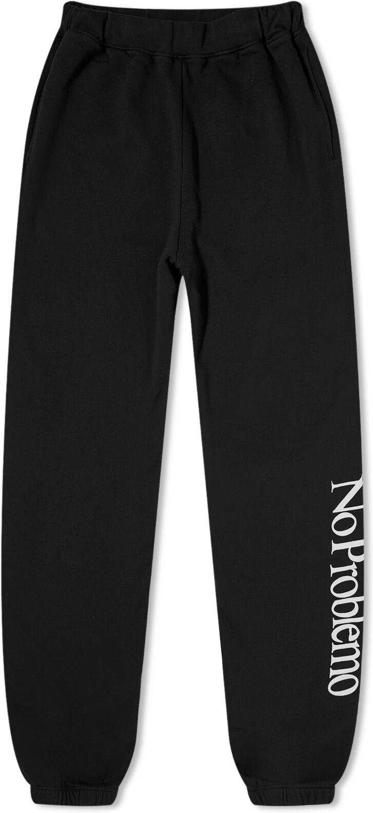 NoProblemo Men's Sweat Pants in Black, Size Medium