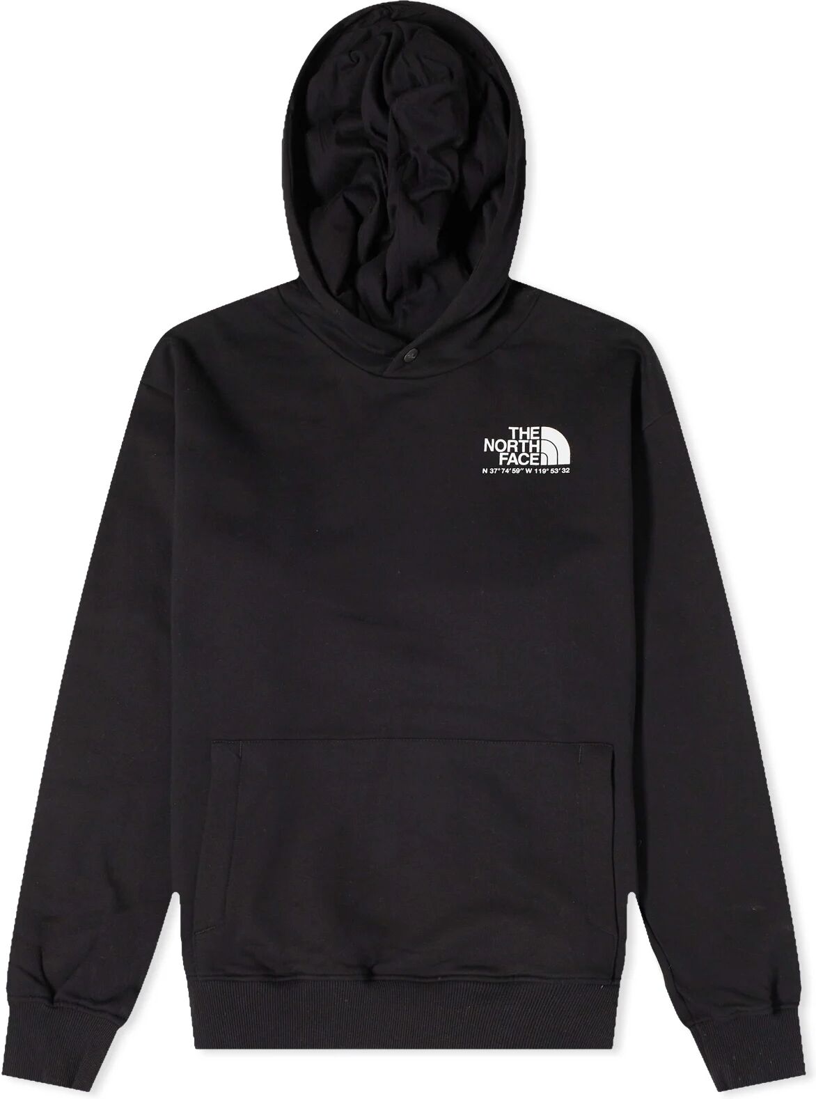 The North Face Men's Coordinates Hoodie in Tnf Black, Size X-Large