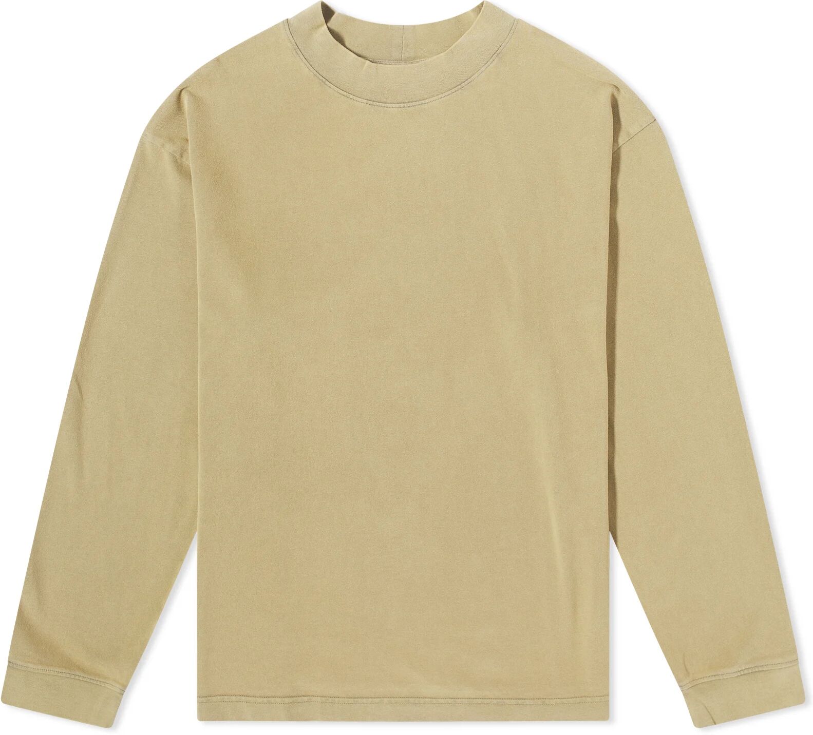 Acne Studios Men's Long Sleeve Enick Vintage T-Shirt in Sage Green, Size X-Large