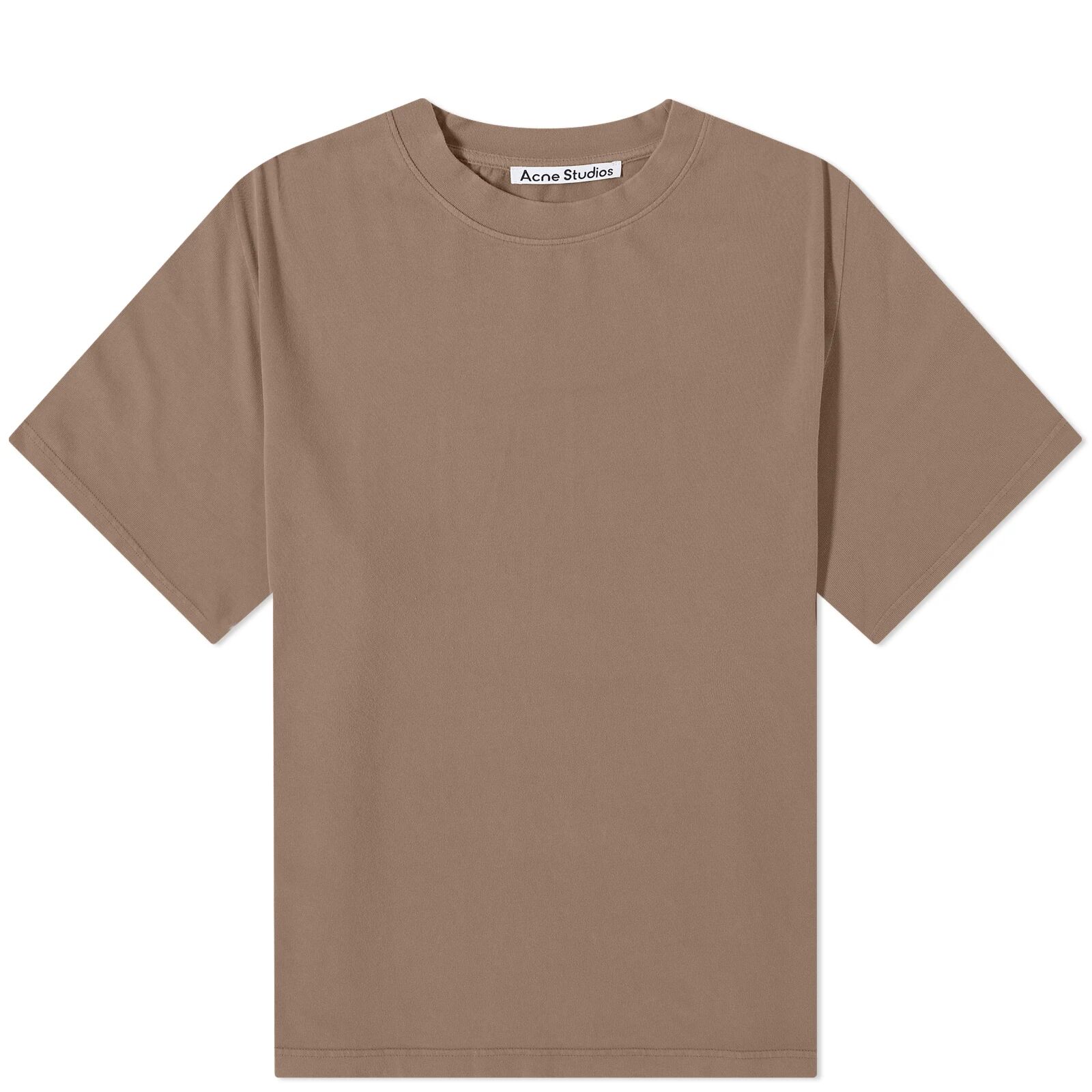 Acne Studios Men's Extorr Vintage T-Shirt in Dark Brown, Size Medium