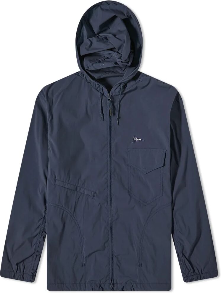 Pilgrim Surf + Supply Men's Russel Zip Parka Jacket in Navy, Size Medium