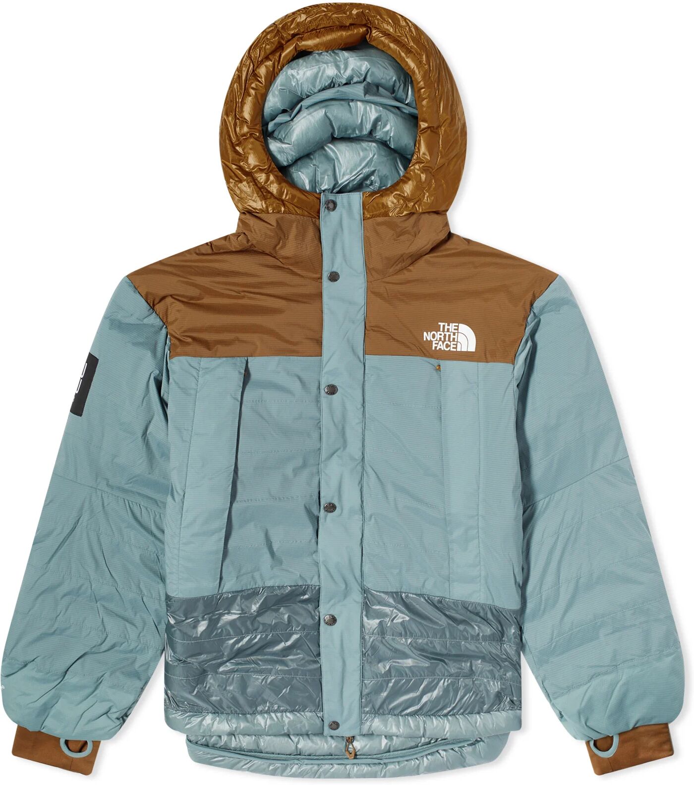 The North Face Men's x Undercover 50/50 Mountain Jacket in Concrete Grey/Sepia Brown, Size Large