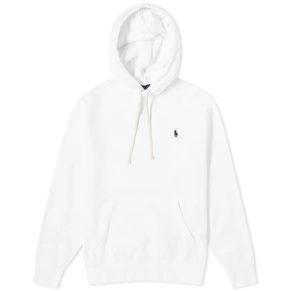 Polo Ralph Lauren Men's Classic Popover Hoody in White, Size Large
