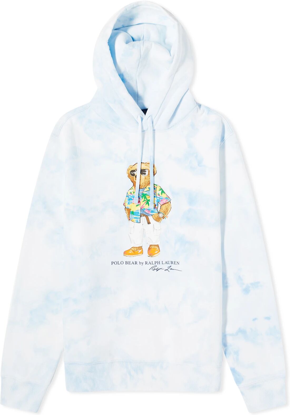 Polo Ralph Lauren Men's Beach Club Bear Hoodie in Cloudwash, Size Small