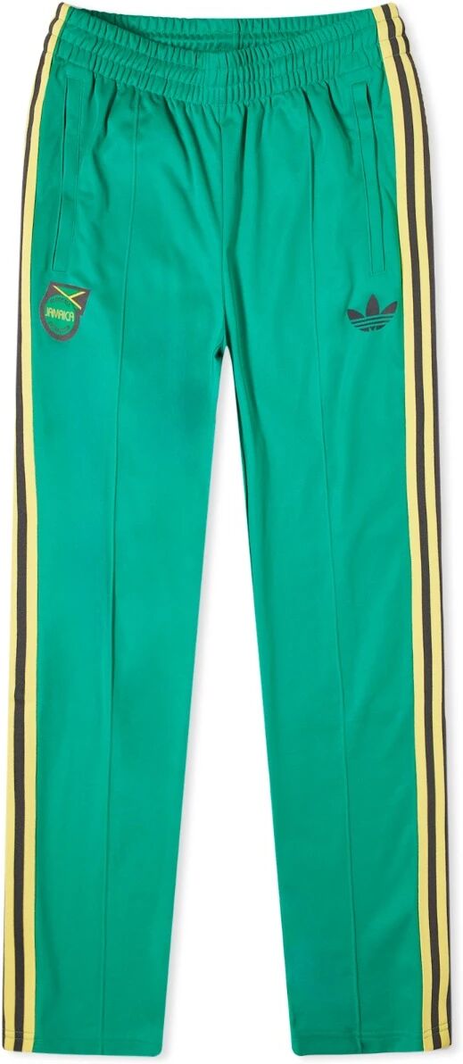 Adidas Men's Jamaica JFF Track Pant in Court Green, Size X-Large