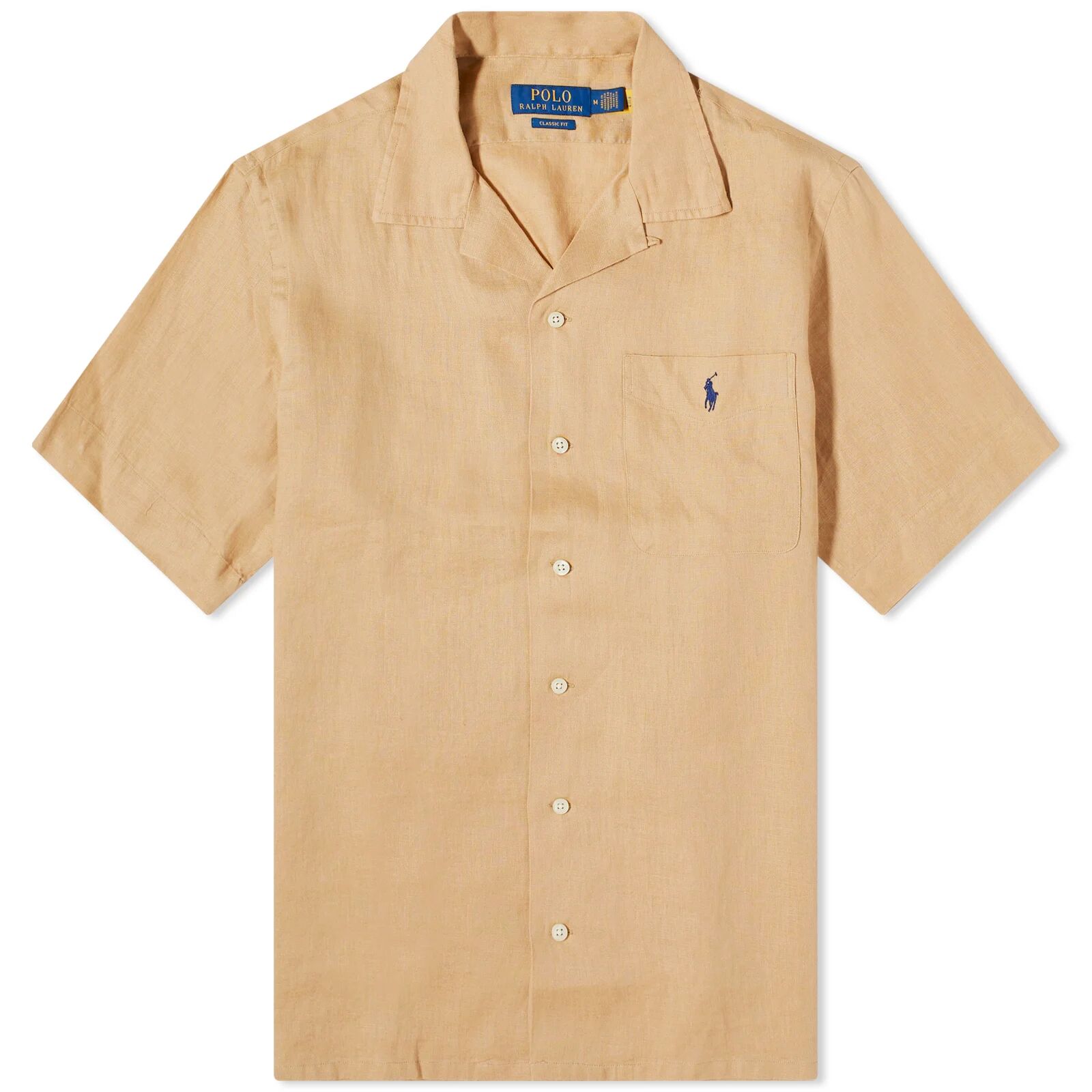 Polo Ralph Lauren Men's Linen Vacation Shirt in Vintage Khaki, Size X-Large