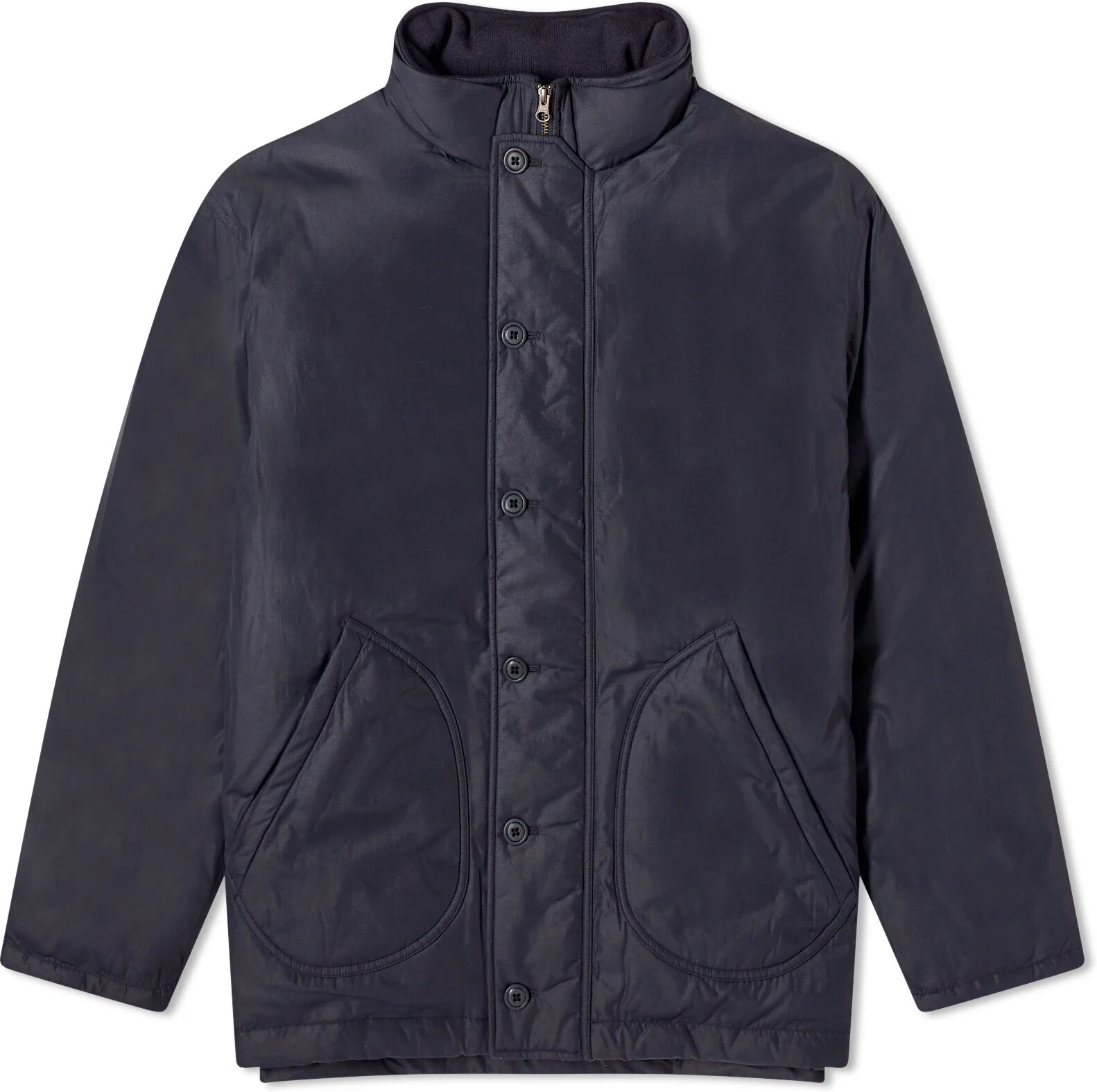 Pilgrim Surf + Supply Men's Edson Deck Down Jacket in Navy, Size Small