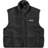 Balenciaga Men's Political Campaign Padded Gilet in Black, Size 52