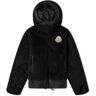 Moncler Men's Tejat Borg Fleece Jacket in Black, Size Medium