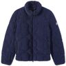 Moncler Men's Aniara Borg Padded Jacket in Navy, Size Small