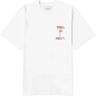 Casablanca Men's La Flamme du Sport T-Shirt in White, Size Small