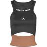 Air Jordan Men's x Travis Scott Tank Top in Smoke Grey/Archaeo Brown/Sail, Size Small