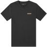 Napapijri Men's Iaato Logo T-Shirt in Black, Size Small