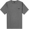 A.P.C. Men's Joachim VPC Logo T-Shirt in Heathered Light Grey, Size Small