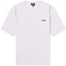 A.P.C. Men's Joachim VPC Logo T-Shirt in Lilac, Size Small