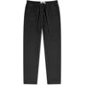 Wax London Men's Kurt Twill Trousers in Black, Size 34"