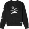 Afield Out Men's Conscious Crew Sweat in Black, Size Large