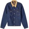 Nudie Jeans Co Men's Nudie Johnny Thunder Denim Jacket in Mid Blue, Size Medium