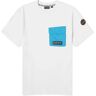 Napapijri Men's Pocket T-Shirt in White, Size Medium