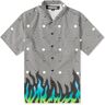 Neighborhood Men's x Death Spray Custom Short Sleeve Shirt in Black, Size Medium