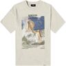 Represent Higher Truth T-Shirt in Cream Marl, Size X-Small