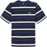 Barbour Men's International Gauge Stripe T-Shirt in Night Sky, Size Small