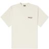 Balenciaga Men's Political Campaign T-Shirt in Light Beige/White, Size Small