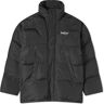 Balenciaga Men's Political Campaign Puffer Jacket in Black, Size Small