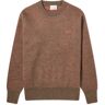 Aries Brushed Mohair Jumper in Donkey, Size X-Small