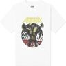 Neighborhood Men's Anthrax Judge Death T-Shirt in White, Size Medium