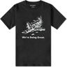 Fucking Awesome Men's We're Doing Great T-Shirt in Black, Size Medium