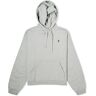 Sky High Farm Men's Logo Popover Hoodie in Grey, Size Medium