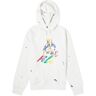 Polo Ralph Lauren Men's Painting Bear Hoodie in Nevis, Size X-Large