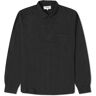 YMC Men's Curtis Shirt in Black, Size Small