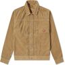 Human Made Men's Dachs Corduroy Work Jacket in Beige, Size Medium