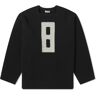 Fear of God Men's 8 Boucle Relaxed Jumper in Black, Size X-Large