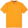 Polo Ralph Lauren Men's Colour Shop Custom Fit Polo Shirt in Resort Orange, Size Large