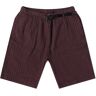 Gramicci Men's O.G. Seersucker G-Short in Dusty Maroon Garment Dyed, Size Small