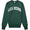 L.I.E.S. Records Men's Varsity Sweatshirt in Forest Green, Size Medium