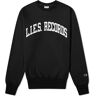 L.I.E.S. Records Men's Varsity Sweatshirt in Black, Size X-Large