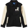 Awake NY Men's Crown Wool Varsity Jacket in Black, Size Medium